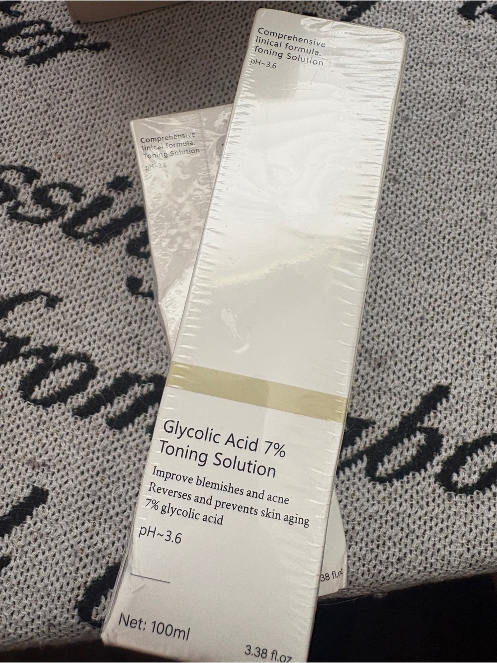 Glycolic Acid 7% Toning Solution -   Two 100 ml bottles
